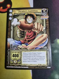 2005 pr001 luffy promo (first english one piece card) - Image 1