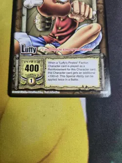 2005 pr001 luffy promo (first english one piece card) - Image 4