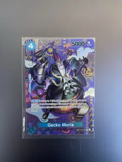 Gecko Moria SPST03-004 - One Piece Card TCG - Alternate Art - OP08 - Two Legends - Image 1