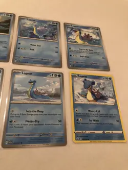 Lot of 6 Lapras Pokemon Cards - Image 4