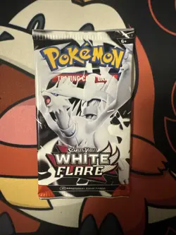 Pokemon SV White Flare Booster Pack - 10 Cards / Pack - SEALED - Image 1
