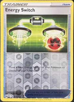 Energy Switch 129/159 Crown Zenith Reverse Holo - Pokemon Card - Image 1
