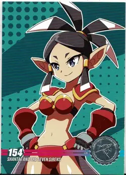 Shantae and the Seven Sirens #154 Silver Limited Run Card New No Crease or Tears - Image 1