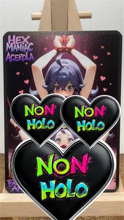 Hex maniac and acerola waifu card - Image 1