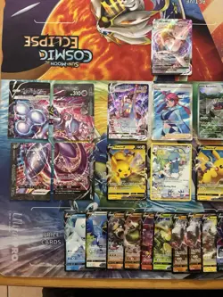 Pokemon Card Lot Full Art Alt Art Fire Skyla Mew Mewtwo Pikachu 26 Cards - Image 3
