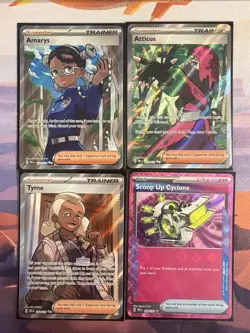 Pokemon Prismatic Evolutions (4) Card Lot - 132/131, 133/131, 143/131, 128/131 - Image 1