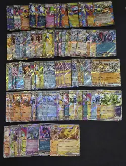 Pokemon Bulk Lot 100 ex RR Double Rare Japanese Card TCG Mega M1 #92 SQ - Image 1