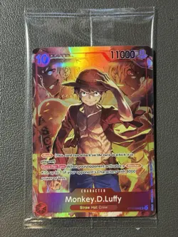 Monkey D Luffy ST10-006 Treasure Booster Set One Piece Promotion Cards - Image 1