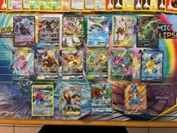 Vintage Pokemon Card Lot Holo Etc MP-Damaged Charizard Jolteon Eevee Fire 645+ - Image 2