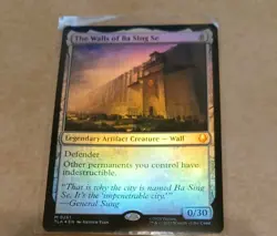 The Walls of Ba Sing Se FOIL Avatar The Last Airbender MTG MINT - Image 1