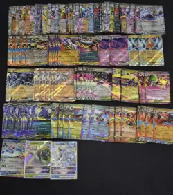 Pokemon Bulk Lot 100 ex RR Double Rare Japanese Card TCG Mega M1 Reshiram #91 SQ - Image 1