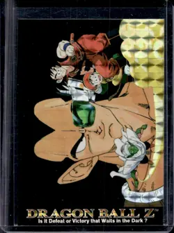 1996 Dragon Ball Z Amada Raditz Goku Prism Card #02 - Image 1
