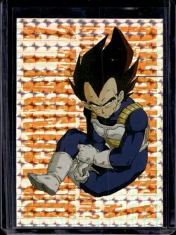 1999 ArtBox Dragon Ball Z Vegeta Prizm Cards #G-8 - Image 1