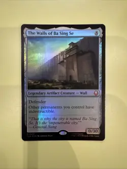 The Walls of Ba Sing Se (Foil) MTG: Avatar Last Airbender Mtg ATLA - Image 1