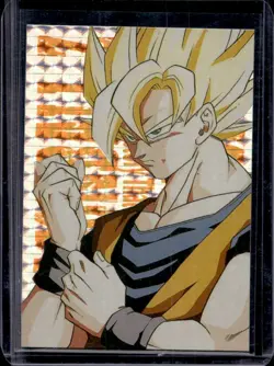1999 ArtBox Dragon Ball Z Explosive rage! Goku, avenge us all! Prizm Cards #G-1 - Image 1