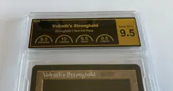 Volrath's Stronghold PCG 9.5 QUAD+ Gem Mint, Magic the Gathering Stronghold 1998 - Image 3