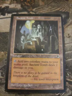 Tempest MTG 1 Ancient Tomb Magic - Image 1