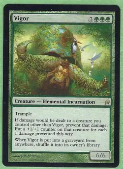 MTG Vigor NM Battlebond Regular Magic The Gathering - NM - Image 1