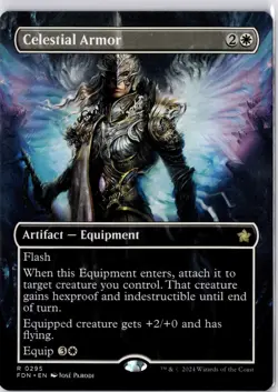 Celestial Armor (Borderless) Foundations Regular NM R 0295 - Image 1