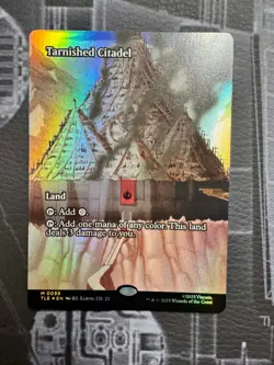 Tarnished Citadel Avatar: The Last Airbender Foil Rare - Image 1