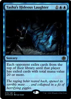 Tasha's Hideous Laughter R Adventures in the Forgotten Realms 78 NM Foil - Image 1