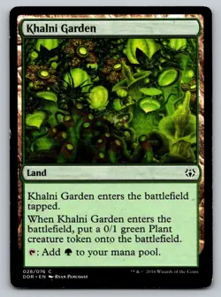 Khalni Garden Duel Decks: Nissa vs. Ob Nixilis Regular - Image 1