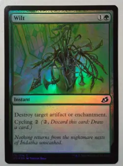 Wilt *FOIL Common* Magic MtG x1 Ikoria - Image 1