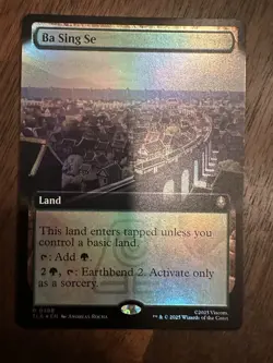Ba Sing Se : MTG *FOIL Extended Art* Avatar: The Last Airbender #0388 / NM - Image 1
