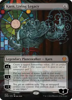 Dominaria United - Karn, Living Legacy - Foil - MTG - NM - Image 1