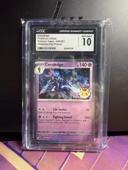Pokemon TCG CGC 10 Ceruledge 040/091 Holo Pokemon Day Promo Card 2024 - Image 1