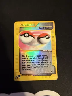 Dual Ball 139/165 Expedition Reverse Holo Pokemon DMG (Pics) - Image 1