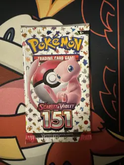 Scarlet & Violet 151 Booster Pack - 1x NEW English Factory Sealed Pokemon 2023 - Image 1