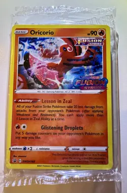POKEMON TCG FUSION STRIKE PRE RELEASE PROMO DECK ORICORIO NEW SEALED - Image 1