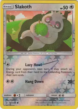 4x NM-Mint Slakoth - 167/236 - Common - Reverse Holo Pokemon Unified Minds - Image 1
