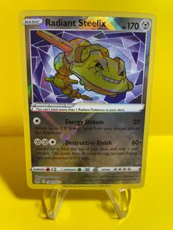 Pokemon TCG: Lost Origin - Steelix Radiant Rare - 124/196 - Image 5
