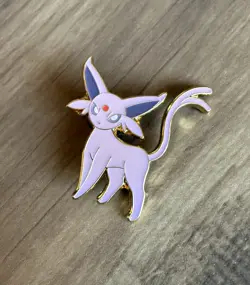Pokemon Espeon Official Enamel Collector's Pin 2017 TCG Nintendo - Image 1