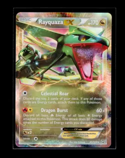 Pokemon Rayquaza EX Dragons Exalted 85/124 NM-LP - Image 1