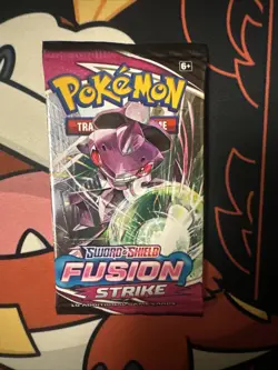 Pokemon TCG Fusion Strike Factory Sealed Pack - Image 1
