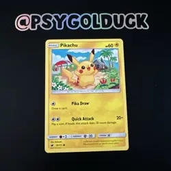Pikachu Non-Holo, 30/111, Crimson Invasion, English, Pokemon, LP - Image 1