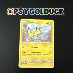 Pokemon TCG Pikachu Burning Shadows 40/147 Regular LP. - Image 1