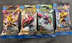 Pokemon #1 Random TCG XY Breakpoint Sleeved Booster New Factory Sealed Lot Of 4 - Image 1