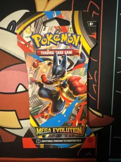 Pokemon Mega Evolution Sleeved Booster Pack - Image 1