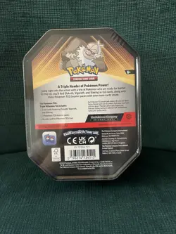 Pokemon TCG Slaking Triple Whammy Tin Factory Sealed - Image 2