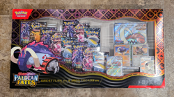 Pokemon TCG Paldean Fates Great Tusk ex Iron Treads ex Premium Collection Sealed - Image 1