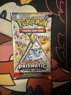 Pokemon Prismatic Evolutions Single Booster Pack - Image 1
