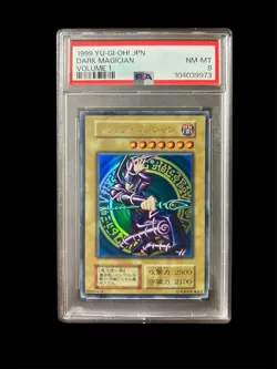 Yu-Gi-Oh DARK MAGICIAN PSA 8 ultra rare Japanese - Image 1