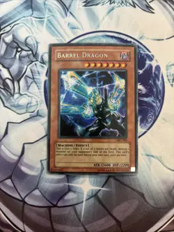 (STE) YuGiOh Konami VB5-003 Barrel Dragon Secret Rare ASIAN ENGLISH Promo LP - Image 1