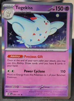 Togekiss 085/197 Holo Rare SV Obsidian Flames Pokemon TCG Card - Image 1