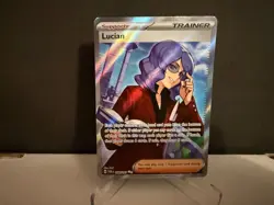Lucian 208 2024 Pokemon Twilight Masquerade Full Art Trainer UR Card NM+ - Image 1