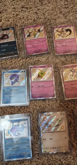 Pokemon TCG Scarlet Violet Paldean Fates Lot Of 60 Cards - Image 5